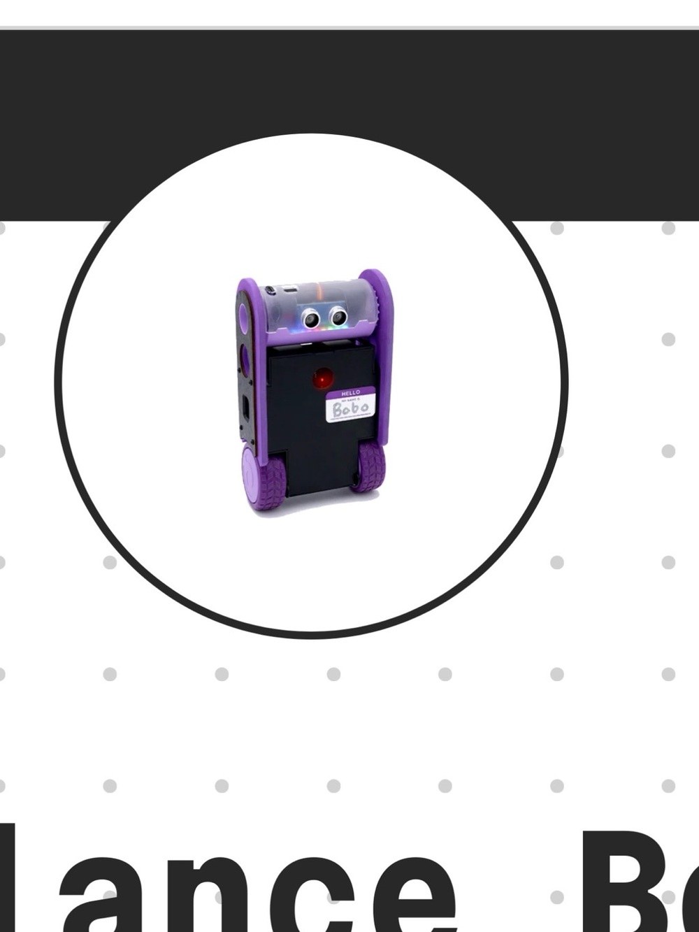 Hack Pack 006 Balance Bot by Crunch Labs - Black Box